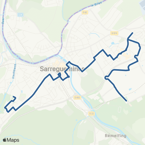 CABUS Beausoleil-Palatinat-Hôpital map