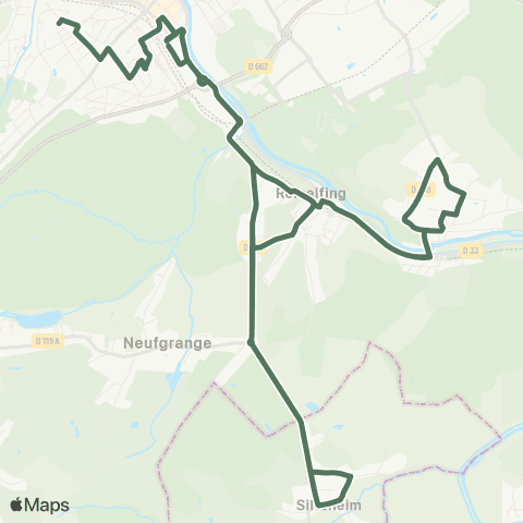 CABUS Siltzheim / Sarreinsming / Sarreguemines map