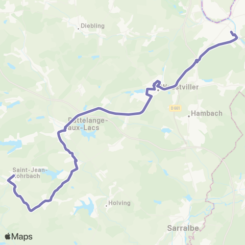 CABUS Sarreguemines / Diefenbach map