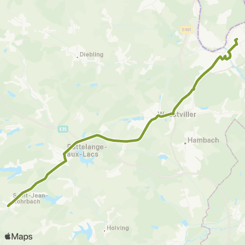 CABUS Saint-Jean-Rohrbach / Sarreguemines map