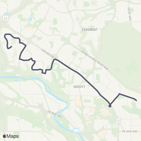 School Bus Express St. Francis / Scenic Acres North map