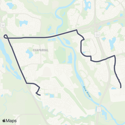 School Bus Express All Saints High / Cranston North map