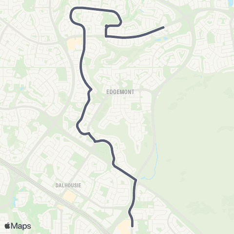 School Bus Express Churchill / Edgepark Blvd map