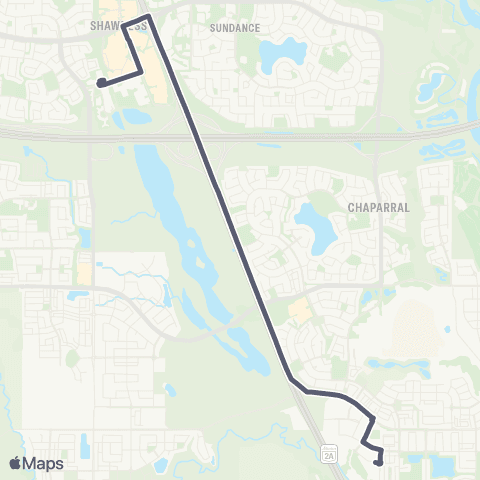School Bus Express All Saints High / Somerset Bridlewood LRT map