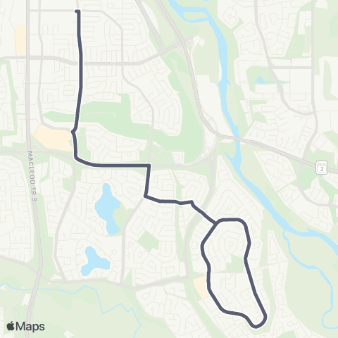 School Bus Express Beaverbrook / Queensland map