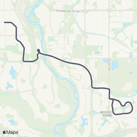 School Bus Express Beaverbrook / New Brighton map
