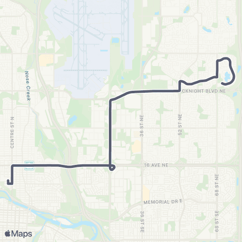 School Bus Express Crescent Hts / Coralsprings / Falconridge map