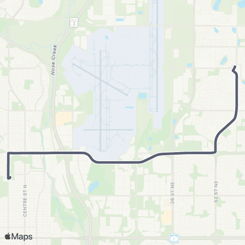 School Bus Express Fowler / Saddletowne Station map