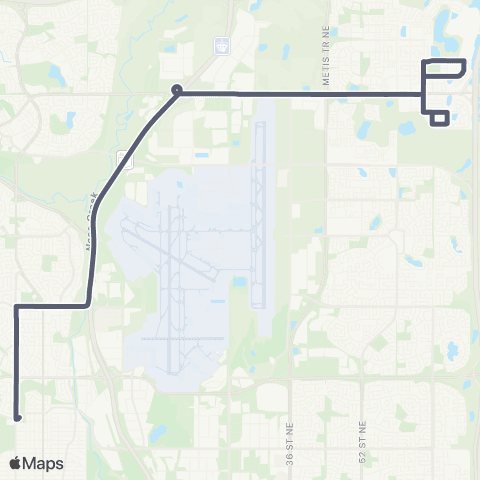 School Bus Express Fowler / Cornerstone map