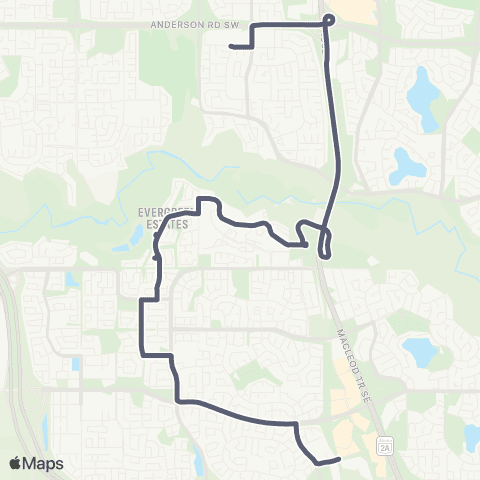 School Bus Express Scarlett / James McKevitt Rd map