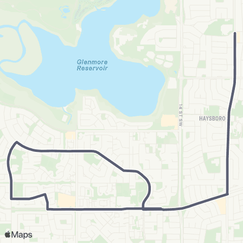 School Bus Express Wise Wood / Oakridge map