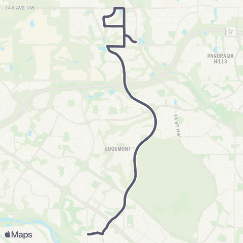 School Bus Express F.E. Osborne / Sagehill map