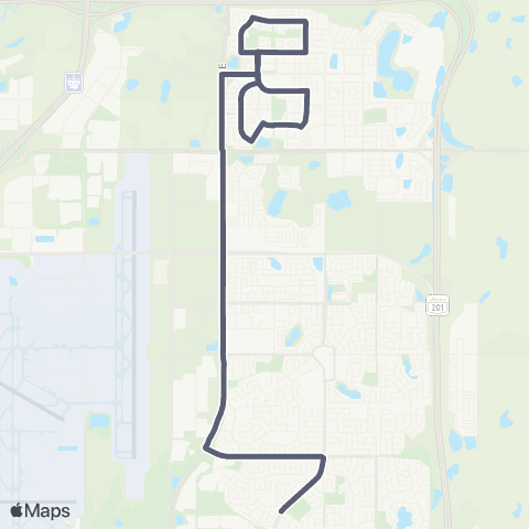 School Bus Express Bishop McNally / Redstone / Skyview map