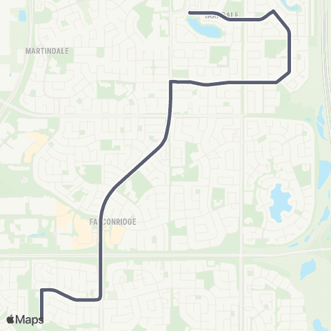 School Bus Express Annie Gale / Taradale map