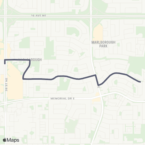 School Bus Express St. Martha School / Marlborough map