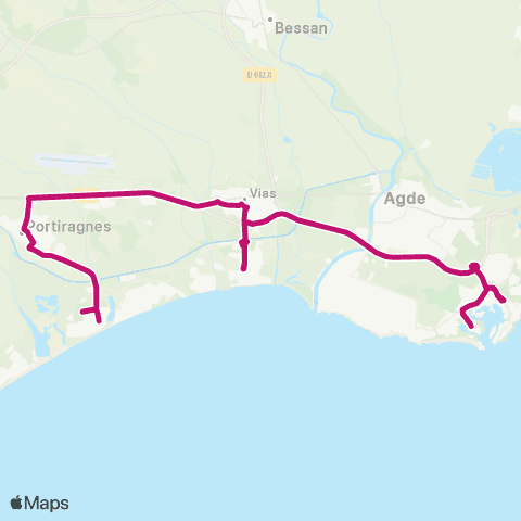 Cap'Bus Cap'Night 2 map