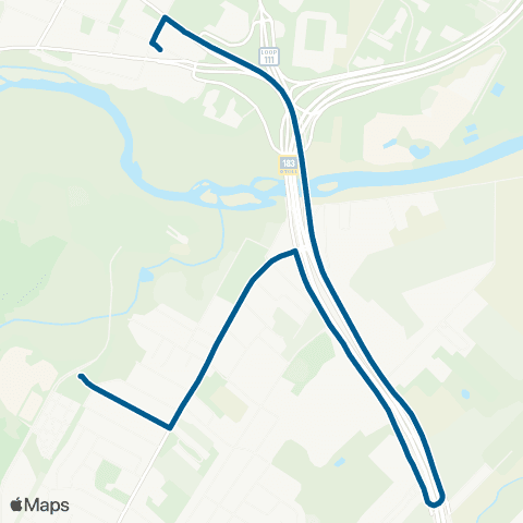 CapMetro Montopolis Feeder map