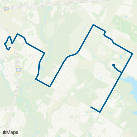 CapMetro Decker / Daffan Ln map