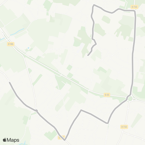 Cara'bus Jean Papeau map