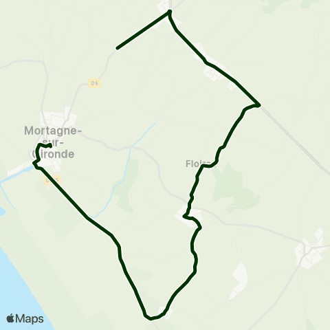 Cara'bus Rpi de St Romain-s/-G / Floirac / Brie / Boutenac / Mortagne map