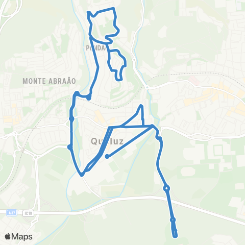 Carris Metropolitana Amadora (Hospital) | Circular map