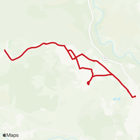 Carris Metropolitana Guerreiros - Guerreiros map