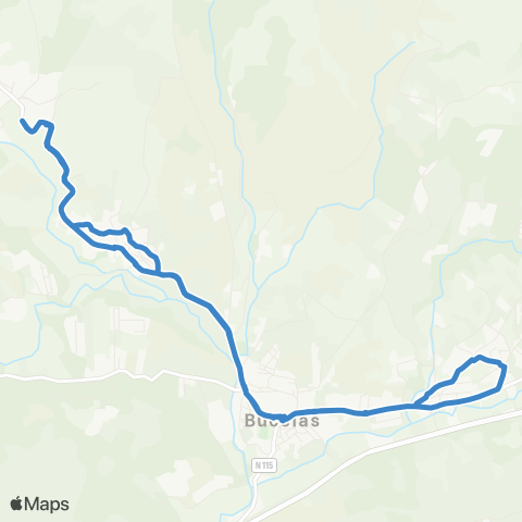 Carris Metropolitana Bucelas | Circular via Vila Nova map