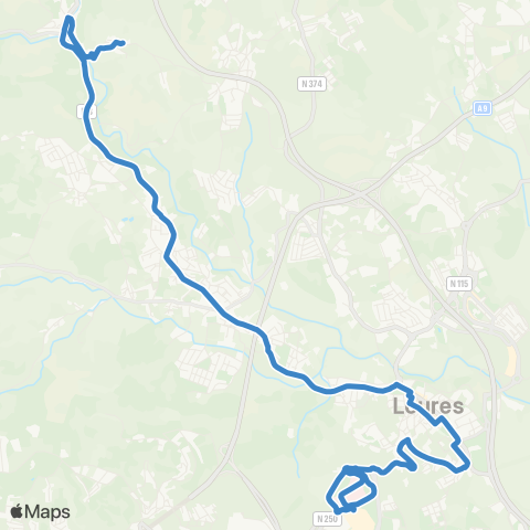 Carris Metropolitana Torre Dos Trotes - Loures (Hospital) map