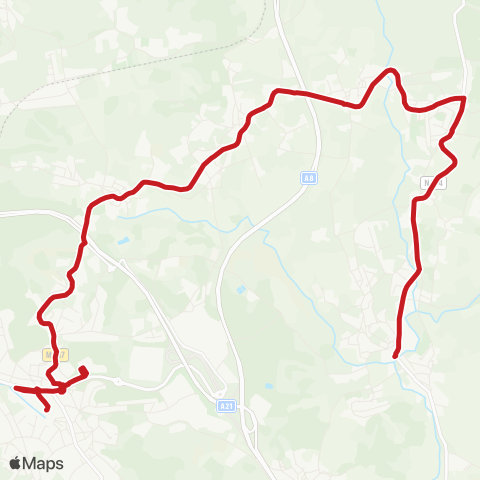 Carris Metropolitana Milharado - Venda Do Pinheiro (Terminal) map