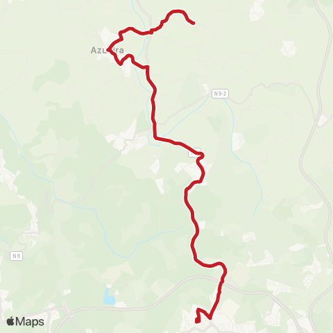 Carris Metropolitana Antas - Malveira (Escola) map