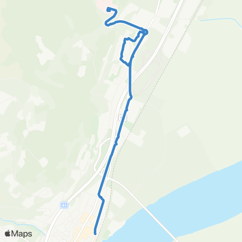 Carris Metropolitana Vila Franca De Xira - Vila Franca De Xira (Hospital) via N1 map