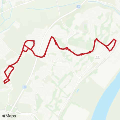 Carris Metropolitana Mojões - Bairro Monjoes via Póvoa map