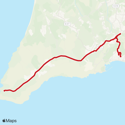 Carris Metropolitana Cabo Espichel - Sesimbra (Terminal) map
