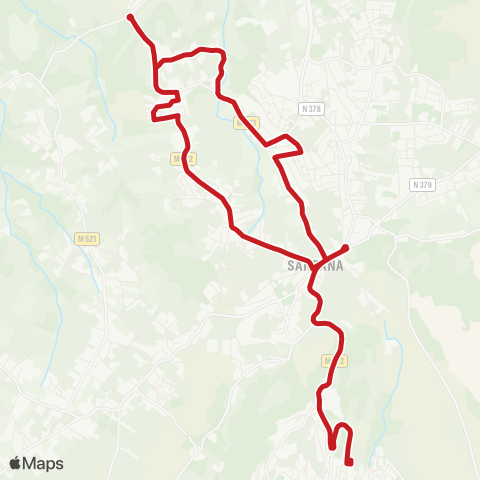 Carris Metropolitana Sesimbra | Circular via Pinhal De Cima map