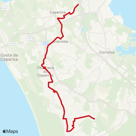 Carris Metropolitana Hospital Garcia De Orta - Marisol map