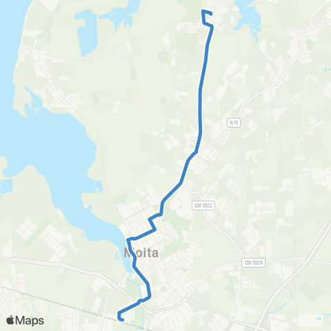 Carris Metropolitana Moita (Estação) - Sarilhos Pequenos map