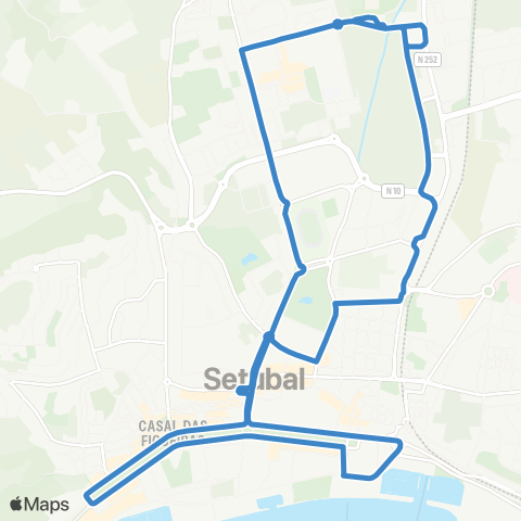 Carris Metropolitana Várzea (Terminal) | Circular via Its map