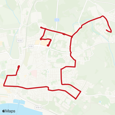 Carris Metropolitana Poço Mouro - Setúbal (Its) map