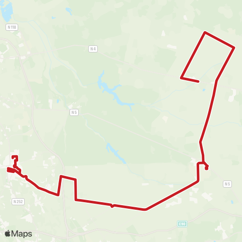 Carris Metropolitana Faias - Pinhal Novo via Lagameças map