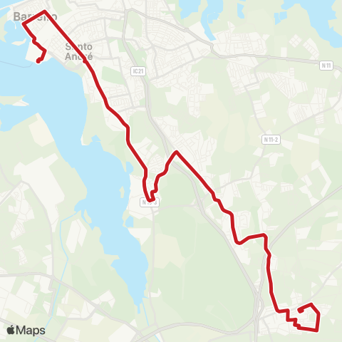 Carris Metropolitana Bairro Dos Marinheiros - Barreiro (Terminal) map