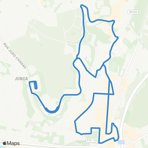 Carris Metropolitana Algés | Circular via Centro Histórico map