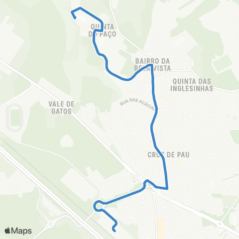 Carris Metropolitana Foros De Amora (Estação) - Quinta Da Princesa map