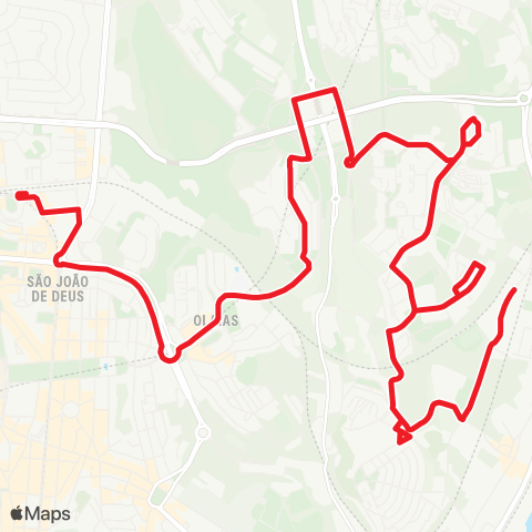 Carris Marvila - Estação Roma-Areeiro map