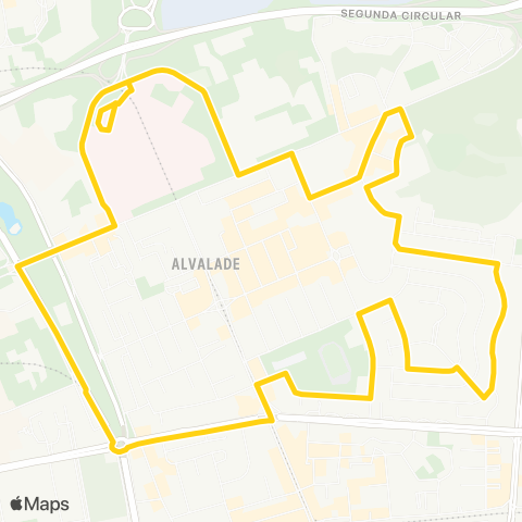 Carris Entrecampos / circulação R. Murtas map