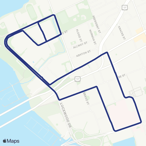 CARTA Medical Shuttle map