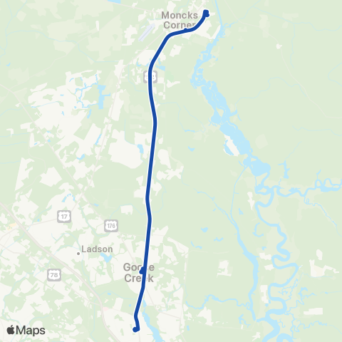 TriCounty Link Berkeley map