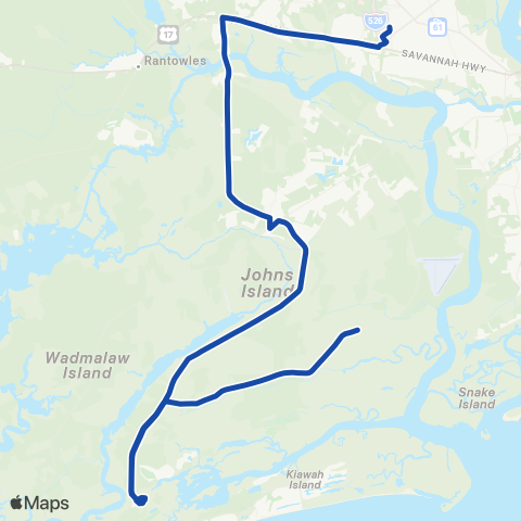 TriCounty Link West Ashley map