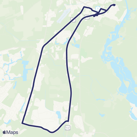 CARTA Moncks Corner map