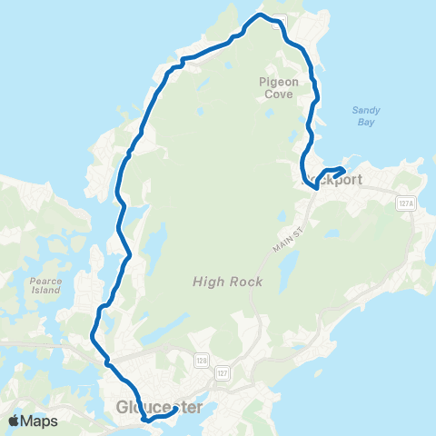 CATA Lanesville map