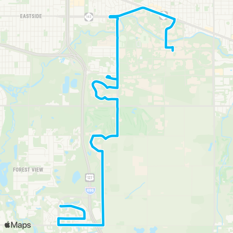 CATA South Harrison - Jolly - Dunckel map